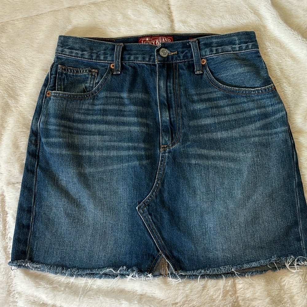 Lucky brand denim skirt, size 2